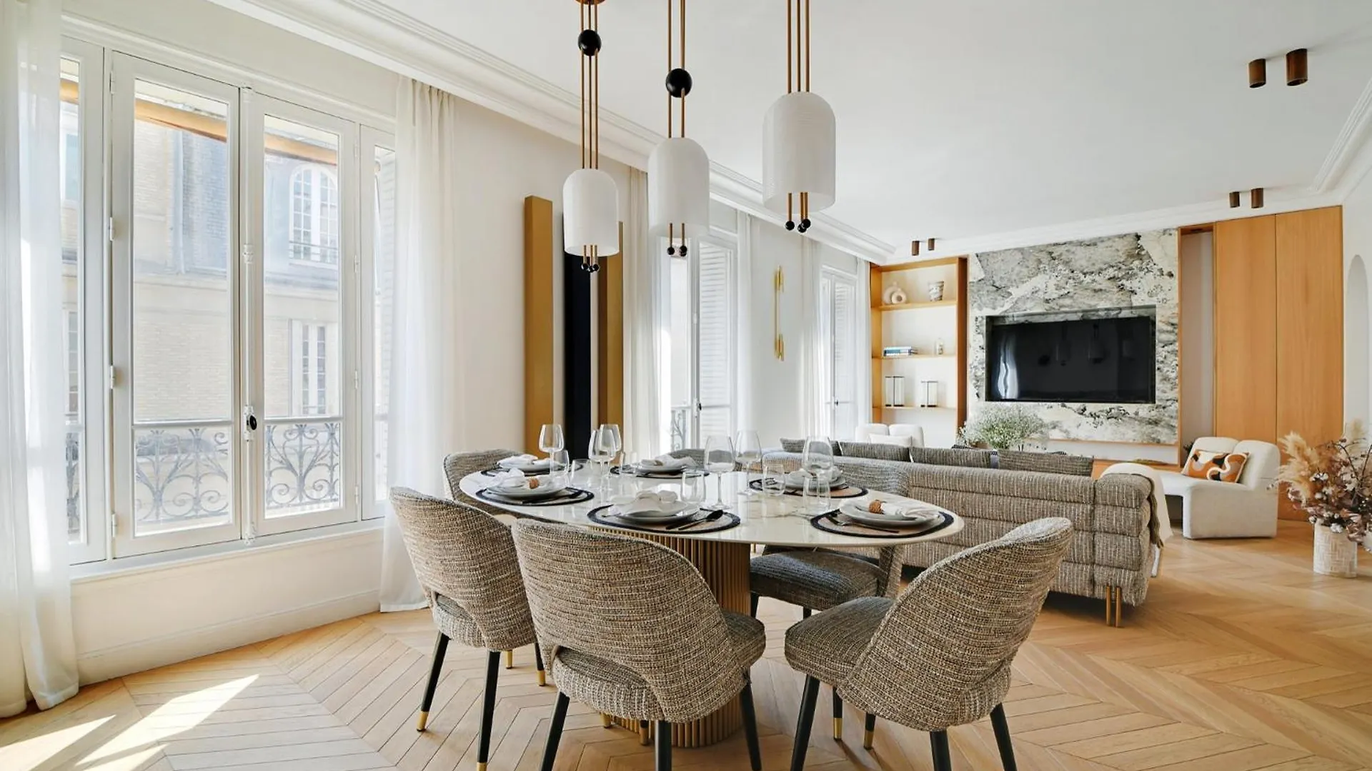 Ecrin De Prestige A Dauphine Lejlighed Paris